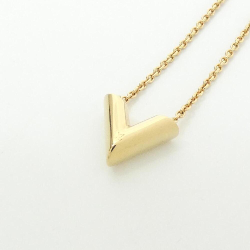 LOUIS VUITTON Gold Necklace - Picture 3 of 6